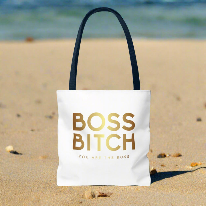 Empowering Tote Bag for Boss Babes | Stylish Carry-All, Gift for Leaders, Motivational Bag, Office Essentials, Weekend Vibes