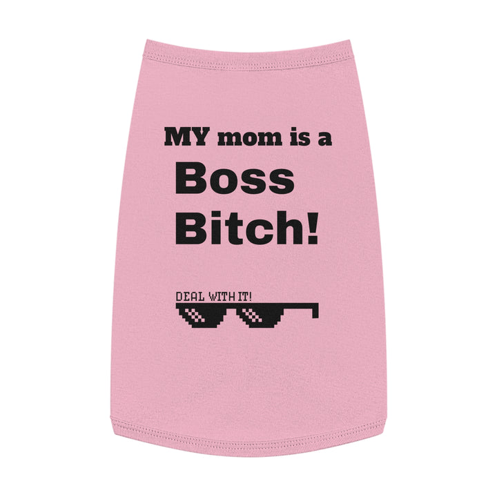 Boss Bitch Pet Tank Top, Funny Dog Shirt, Pet Apparel, Gift for Dog Lovers, Cute Dog Outfit, Summer Pet Fashion