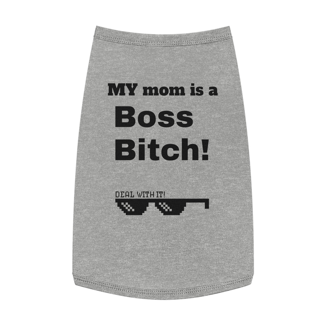 Boss Bitch Pet Tank Top, Funny Dog Shirt, Pet Apparel, Gift for Dog Lovers, Cute Dog Outfit, Summer Pet Fashion
