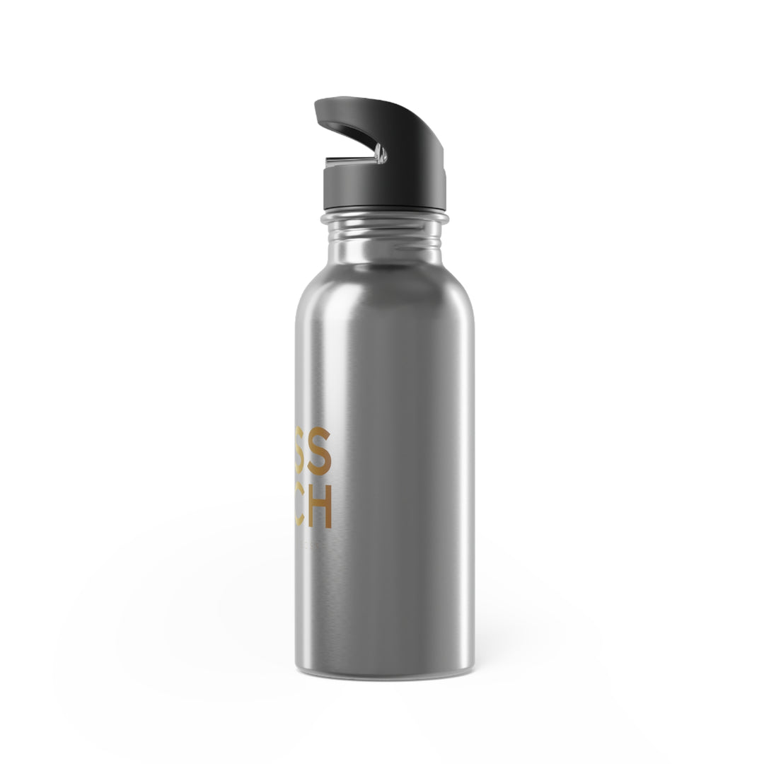 Boss is thirsty - Stainless Steel Water Bottle with Straw - 20oz - Perfect for Fitness Enthusiasts