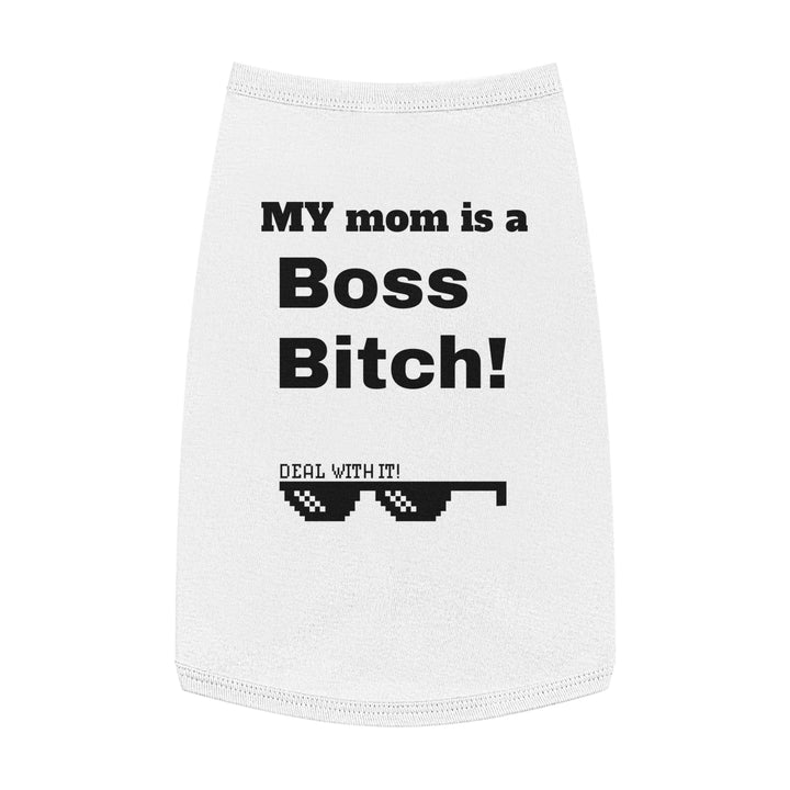 Boss Bitch Pet Tank Top, Funny Dog Shirt, Pet Apparel, Gift for Dog Lovers, Cute Dog Outfit, Summer Pet Fashion