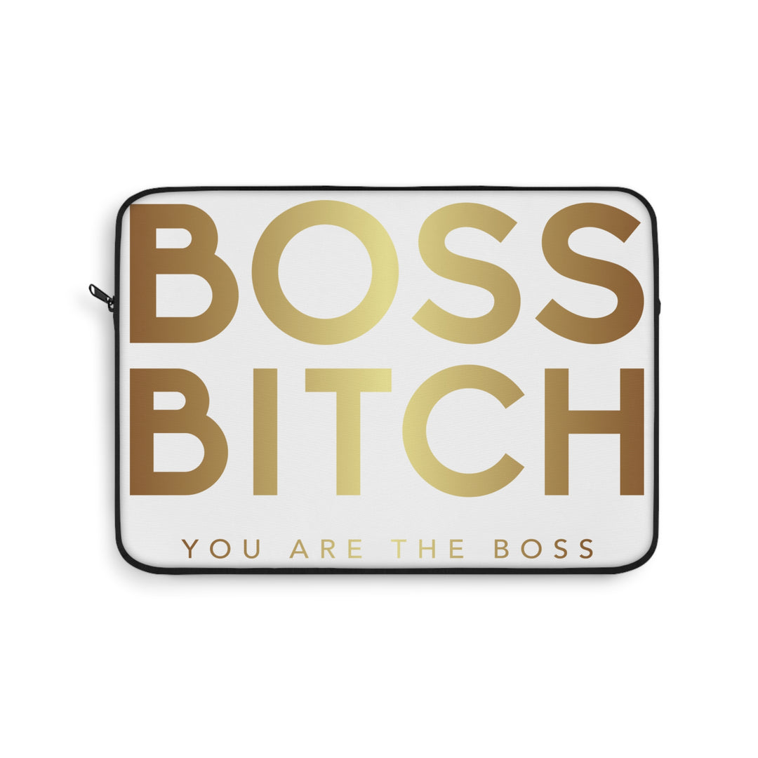 Boss Bitch Laptop Sleeve - Empowering Laptop Case for Boss Women