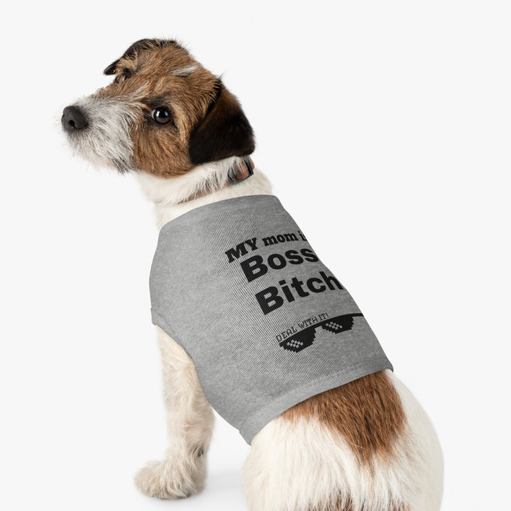 Boss Bitch Pet Tank Top, Funny Dog Shirt, Pet Apparel, Gift for Dog Lovers, Cute Dog Outfit, Summer Pet Fashion