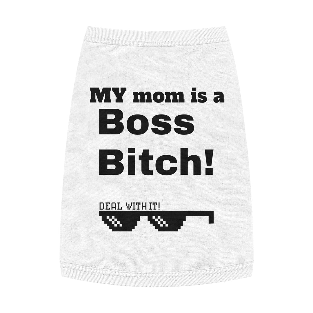 Boss Bitch Pet Tank Top, Funny Dog Shirt, Pet Apparel, Gift for Dog Lovers, Cute Dog Outfit, Summer Pet Fashion