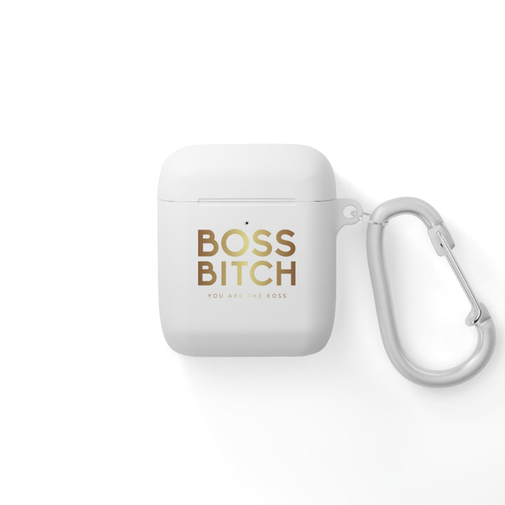 Stylish AirPods Case - "BOSS BITCH" Design for Empowered Individuals