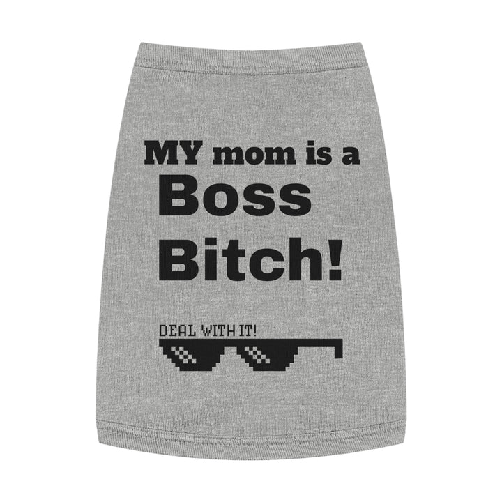 Boss Bitch Pet Tank Top, Funny Dog Shirt, Pet Apparel, Gift for Dog Lovers, Cute Dog Outfit, Summer Pet Fashion