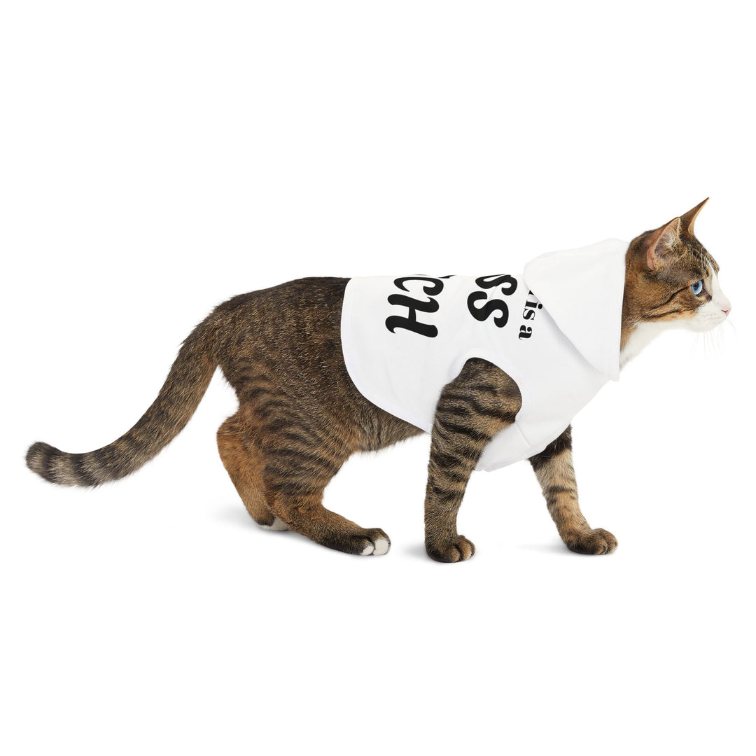 Stylish Pet Hoodie for Trendy Dogs, Fun Dog Apparel for Holiday Celebrations, Gift for Dog Lovers, Cute Pet Clothes