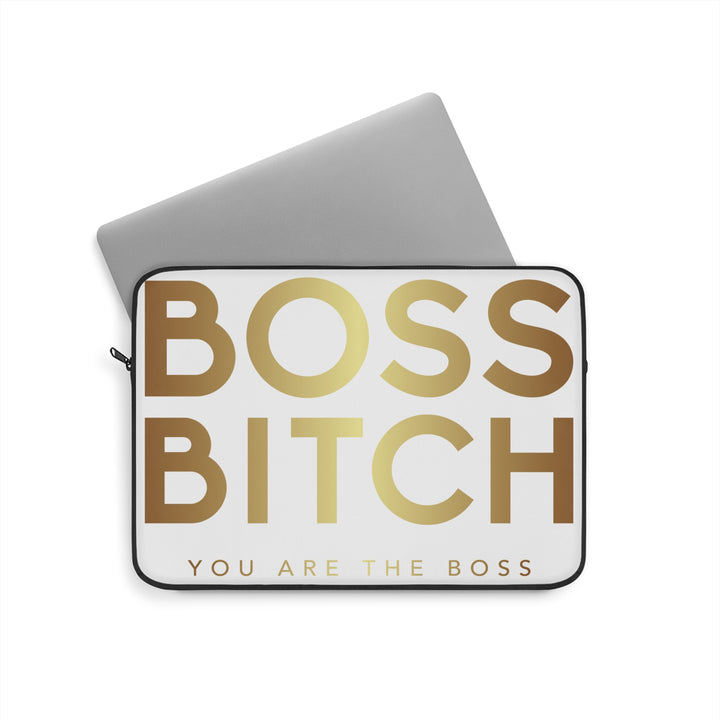 Boss Bitch Laptop Sleeve - Empowering Laptop Case for Boss Women