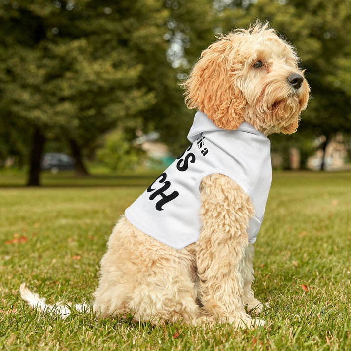 Stylish Pet Hoodie for Trendy Dogs, Fun Dog Apparel for Holiday Celebrations, Gift for Dog Lovers, Cute Pet Clothes