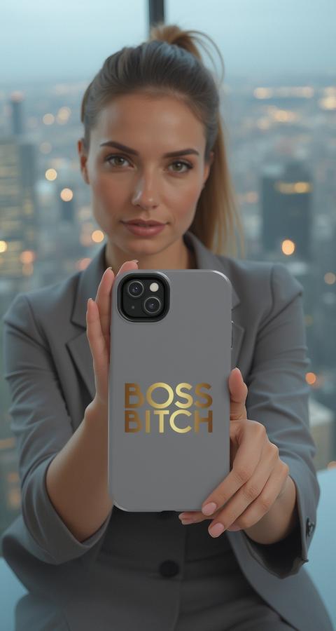 Boss Bitch Tough Phone Case - Empowering, Stylish Protection for Boss Ladies